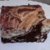 Red Velvet Brownie with Pecans and Cream Cheese Swirl